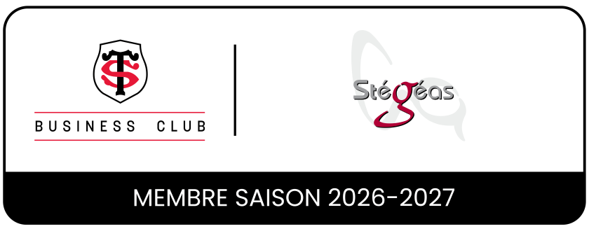 Stégéas — Membre Business Club Stade Toulousain, saison 2026–2027